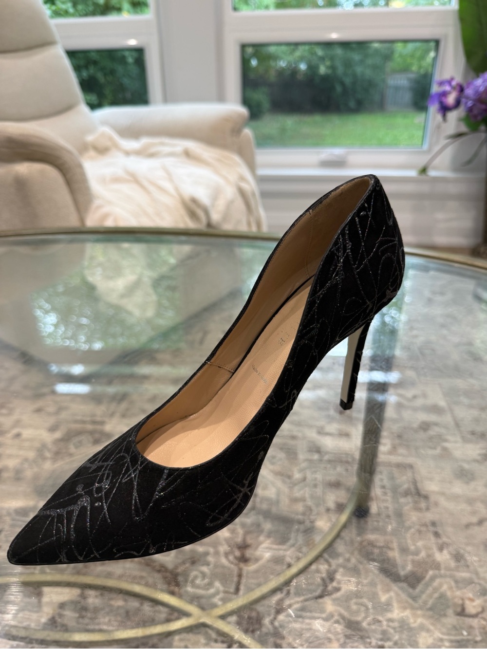 Classic Black Pointed Toe Stiletto Pump